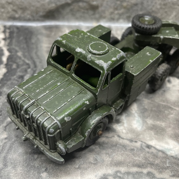 DINKY TOYS 660 MIGHTY ANTAR TANK TRANSPORTER - Picture 4 of 13